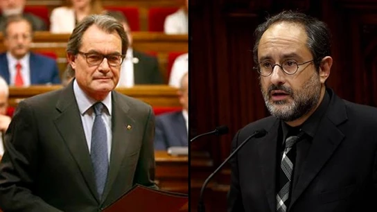 Artur Mas y Antoino Baños Artur Mas y Antoino Baños