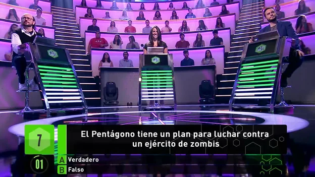 Irene Junquera, Santiago Segura y Jorge Blass, en ¿Y tú qué sabes?