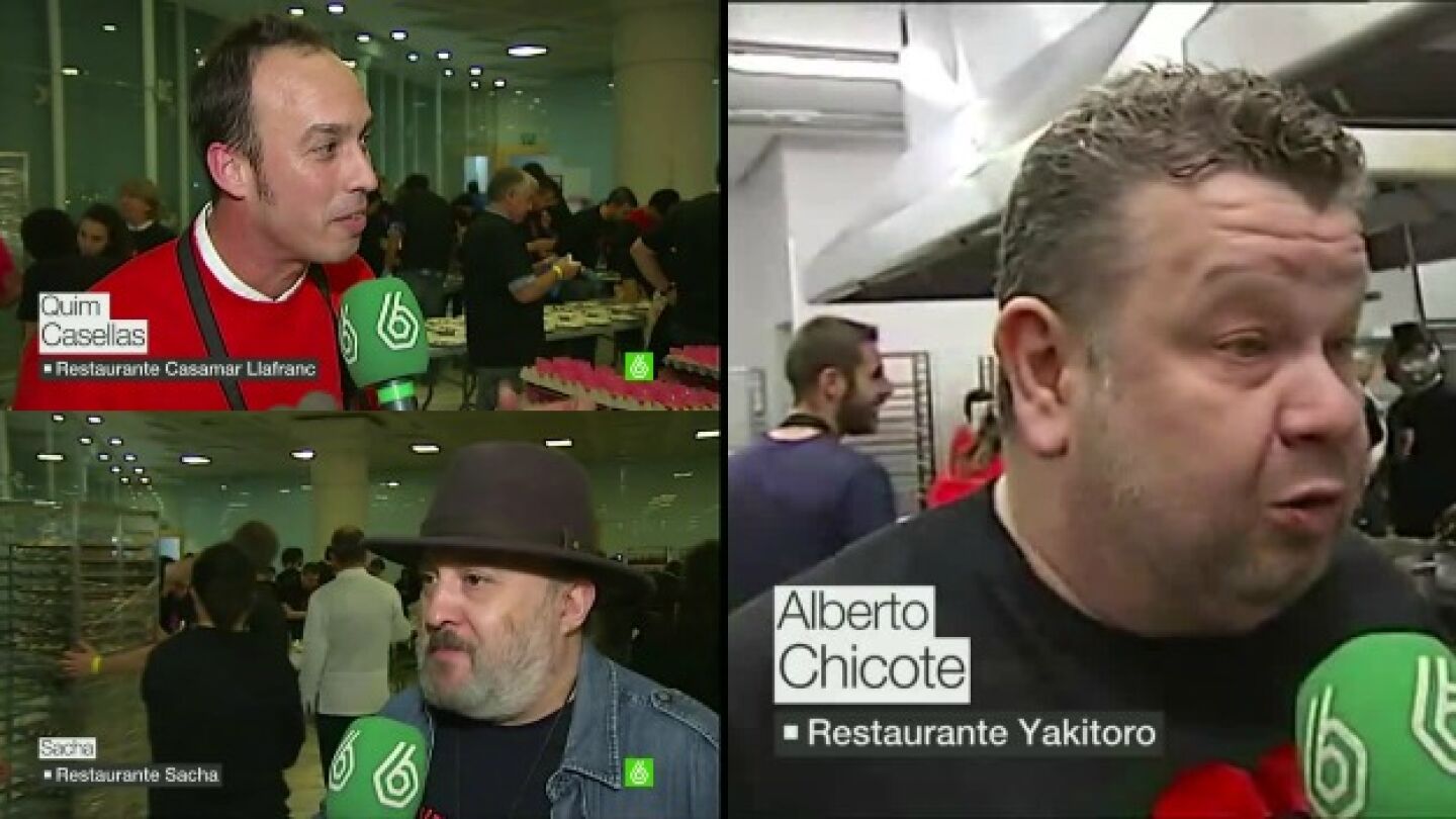 Chefs con estrellas Michel&iacute;n cocinan para 850 personas sin recursos