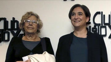 Manuela Carmena y Ada Colau