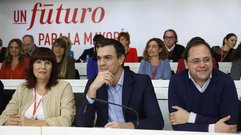 Pedro Sánchez, secretario general del PSOE