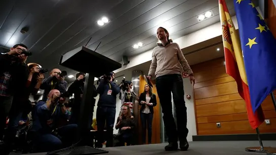 Pablo Iglesias en Moncloa Pablo Iglesias en Moncloa