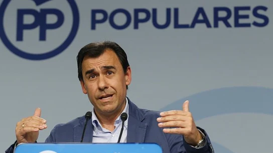 Martínez Maíllo habla ante los medios Martínez Maíllo habla ante los medios