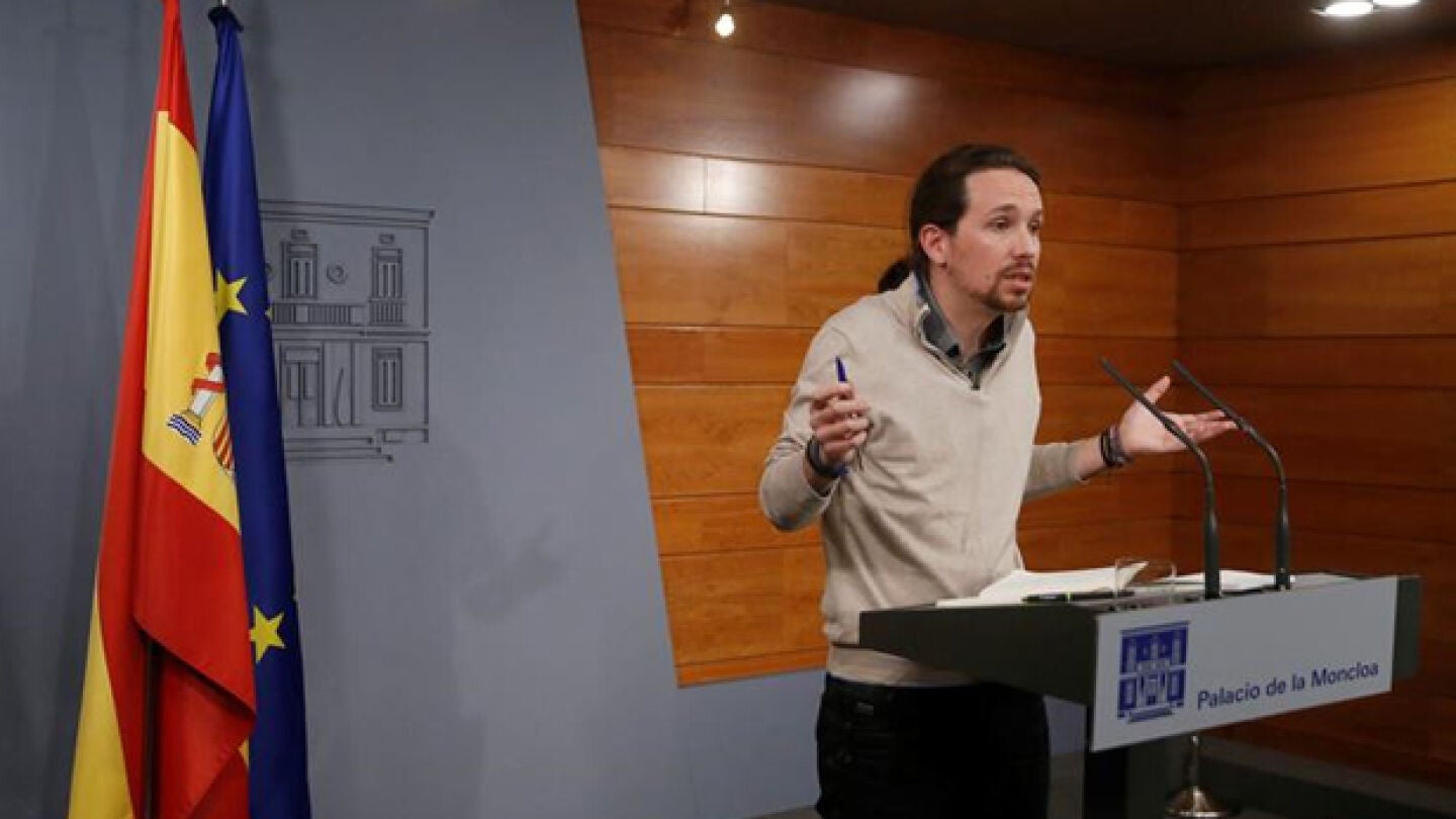 Pablo Iglesias en Moncloa