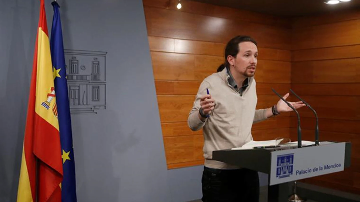Pablo Iglesias en Moncloa Pablo Iglesias en Moncloa