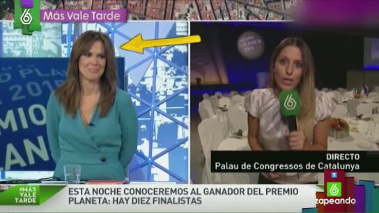 As&iacute; fue la reacci&oacute;n de Mamen Mendizabal al enterarse de que Cristina Pedroche optaba al Premio Planeta