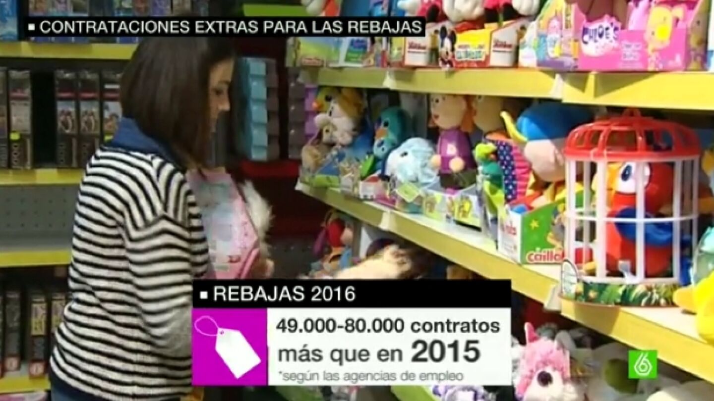 Contataciones en rebajas