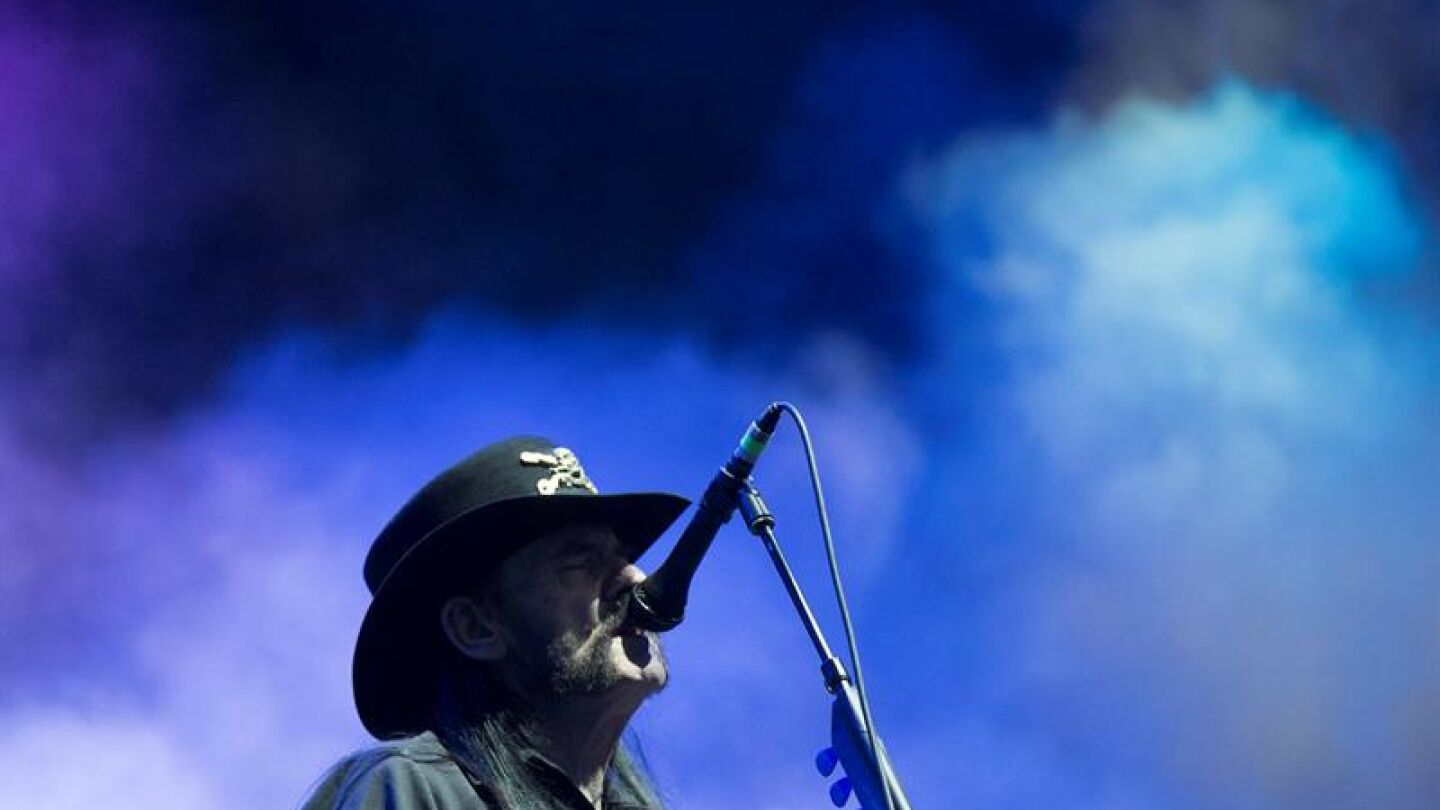 Lemmy Kilmister, l&iacute;der de Mot&ouml;rhead