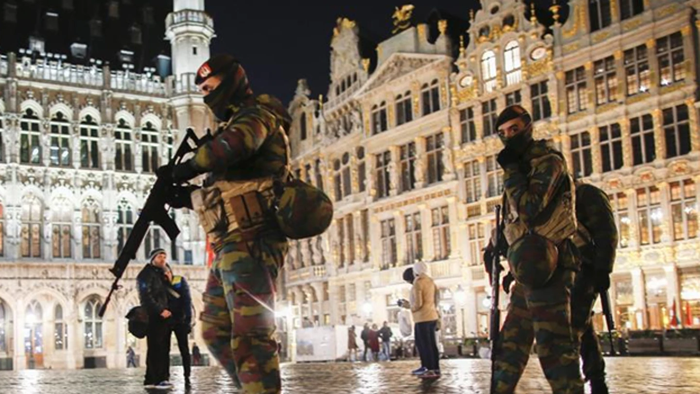 Dispositivo de seguridad en Bruselas Dispositivo de seguridad en Bruselas