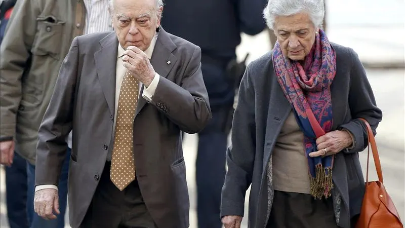 Jordi Pujol y Marta Ferrusola en una imagen de archivo