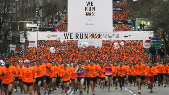 Salida de la San Silvestre Vallecana de 2015 Salida de la San Silvestre Vallecana de 2015