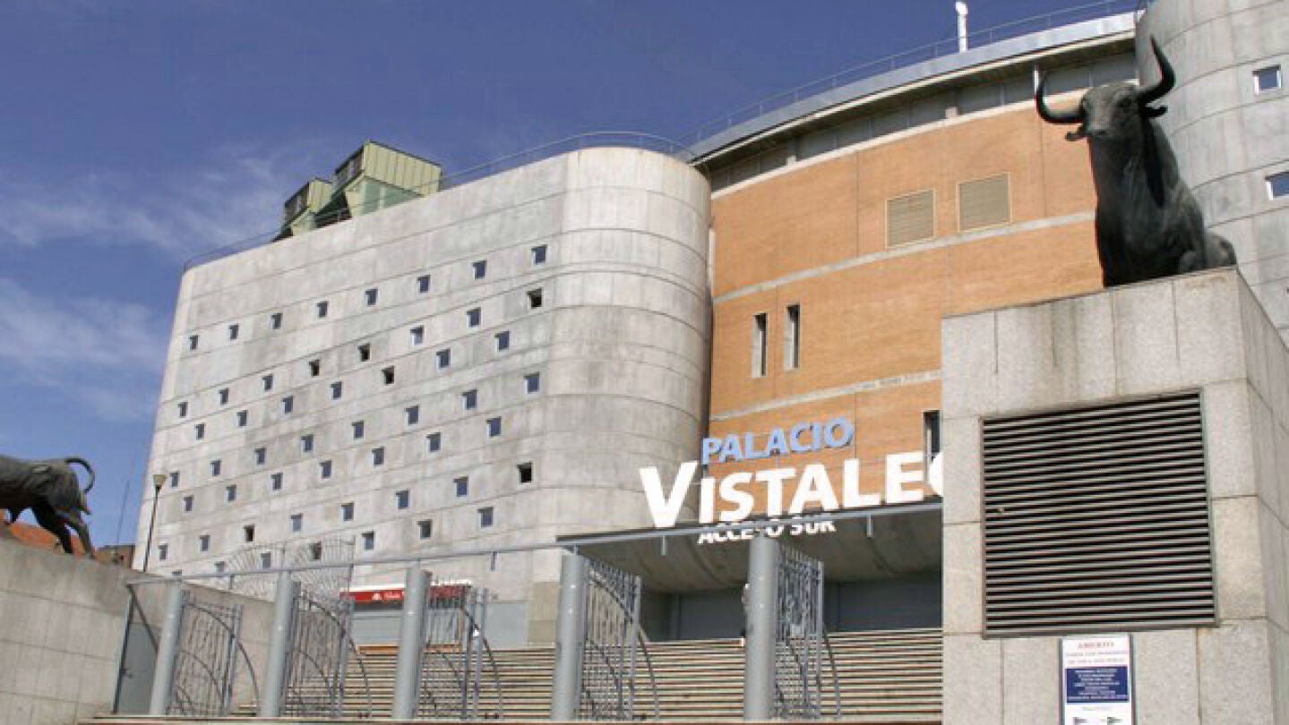 Imagen de la fachada del Palacio de Vistalegre