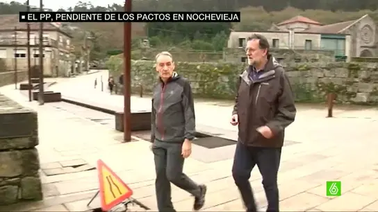 Mariano Rajoy, en un paseo por Pontevedra Mariano Rajoy, en un paseo por Pontevedra