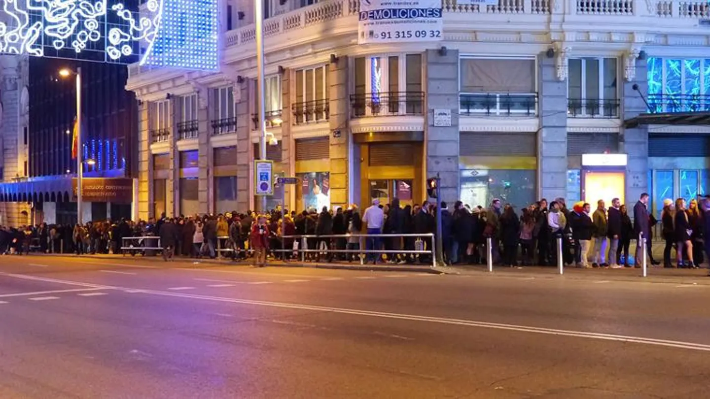 Controles de seguridad para entrar a la Puerta del Sol en Nochevieja Controles de seguridad para entrar a la Puerta del Sol en Nochevieja