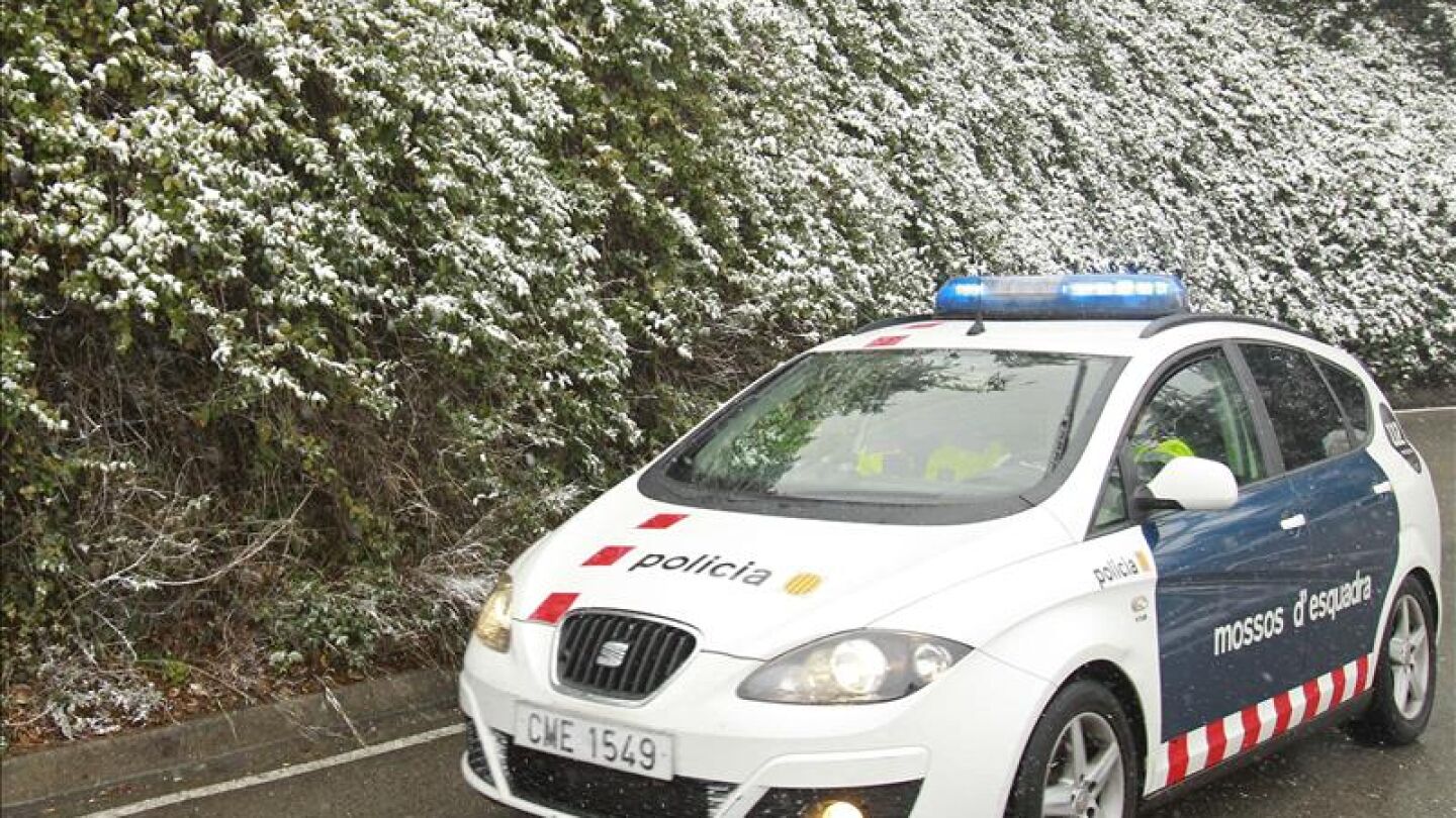 Un coche de los Mossos