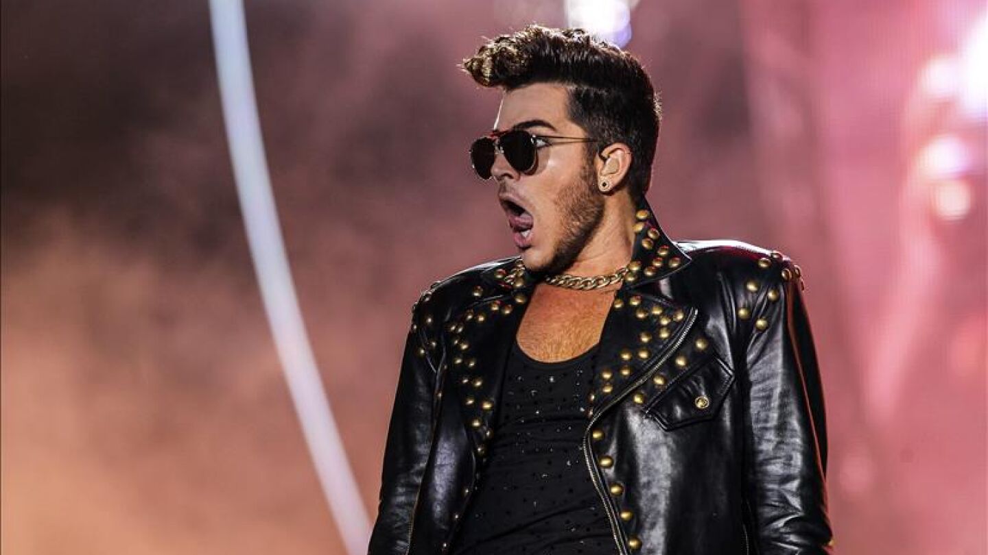 La banda brit&aacute;nica Queen, con el cantante estadounidense Adam Lambert