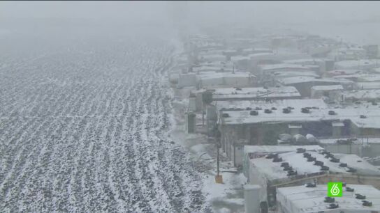 M&aacute;s de 195.000 familias de refugiados sirios est&aacute;n en riesgo por fr&iacute;o