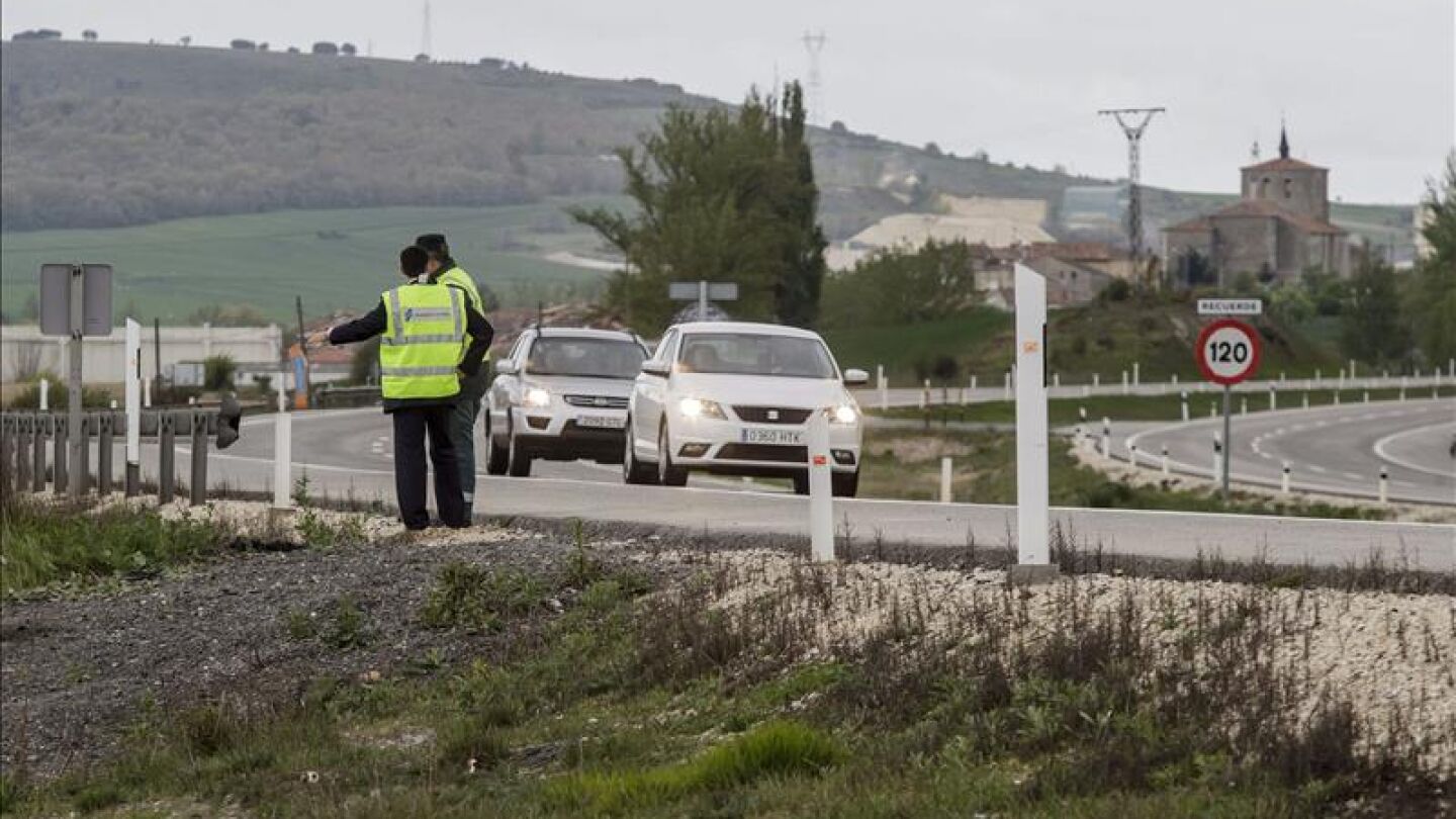 Tramo de la AP-1 donde ha sucedido el accidente