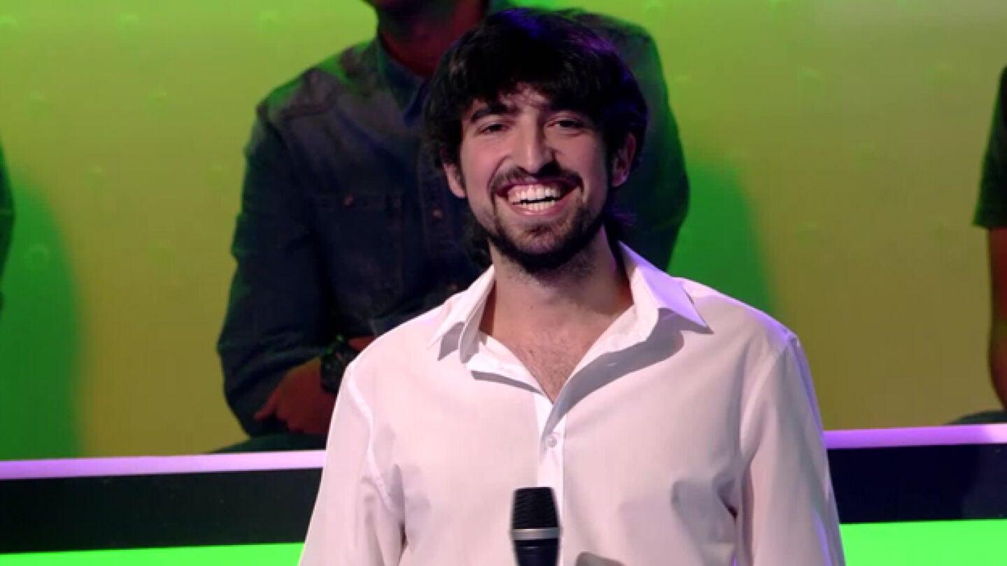 Alejandro Garc&iacute;a, ganador del p&uacute;blico con 72 de 100 puntos 