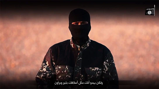 Imagen de un vídeo publicado por Daesh Imagen de un vídeo publicado por Daesh