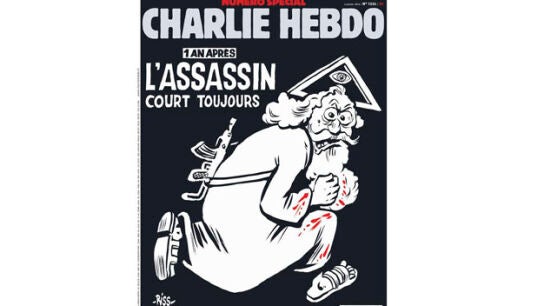 Portada del n&uacute;mero de enero de 2016 de Charlie Hebdo