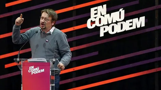 El cabeza de lista de En Comú Podem El cabeza de lista de En Comú Podem