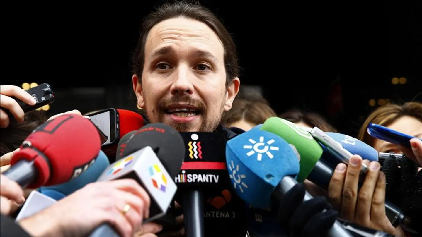 Pablo Iglesias ante los medios Pablo Iglesias ante los medios