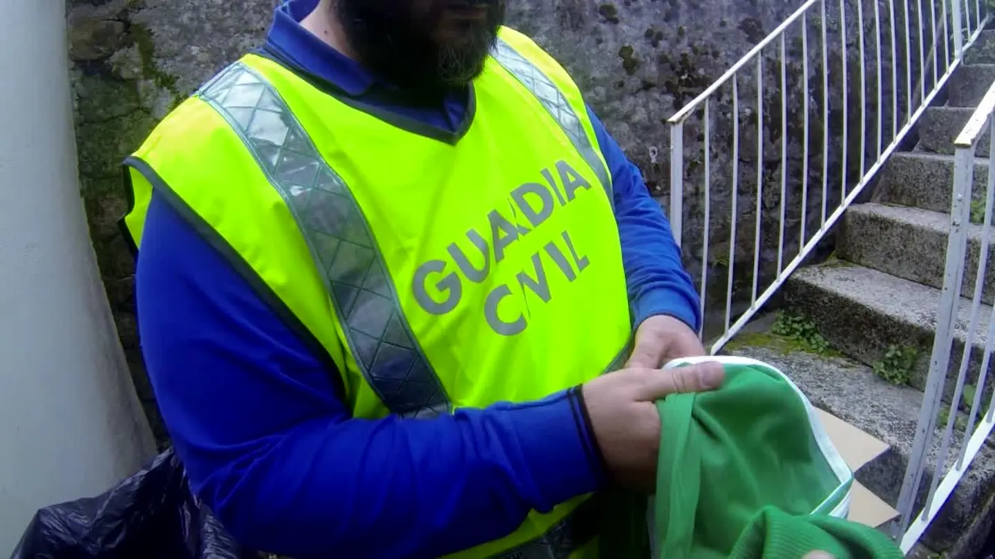 La Guardia Civil incauta ropa falsificada La Guardia Civil incauta ropa falsificada