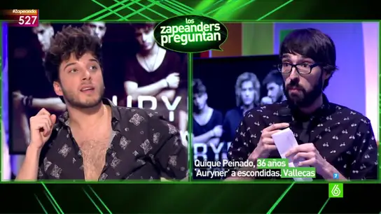 Blas (Auryn) y Quique Peinado Blas (Auryn) y Quique Peinado