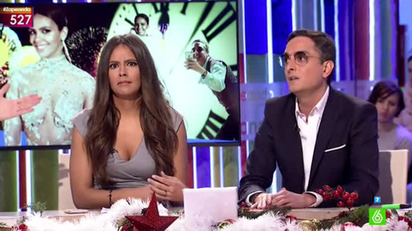 Cristina Pedroche y Josie comentan el vestido de Nochevieja de la zapeadora