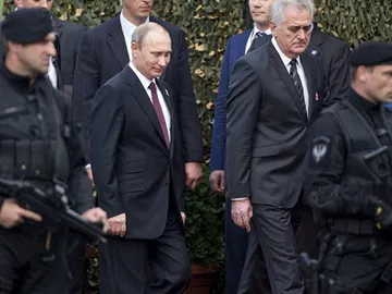 Analizan la forma de caminar de Putin Analizan la forma de caminar de Putin