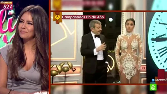 Cristina Pedroche desvela que su vestido está roto Cristina Pedroche desvela que su vestido está roto