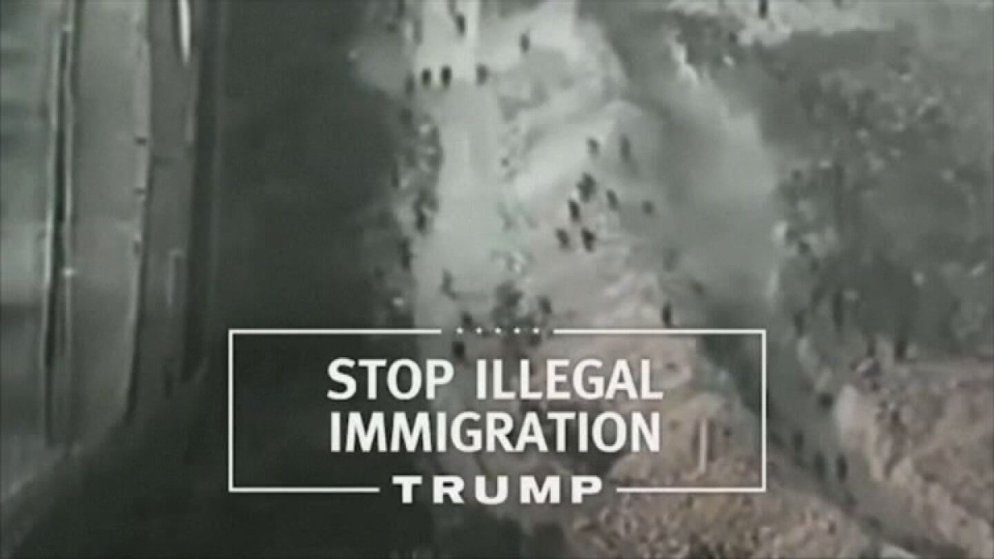 Fragmento del v&iacute;deo electoral de Donald Trump