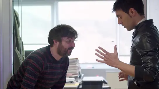 Jordi Évole con El Mago Pop, en La Gran Ilusión Jordi Évole con El Mago Pop, en La Gran Ilusión