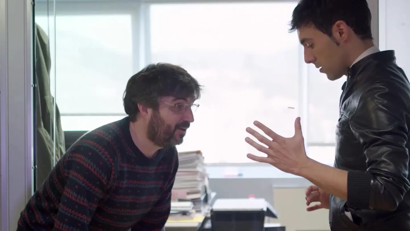 Jordi Évole con El Mago Pop, en La Gran Ilusión Jordi Évole con El Mago Pop, en La Gran Ilusión