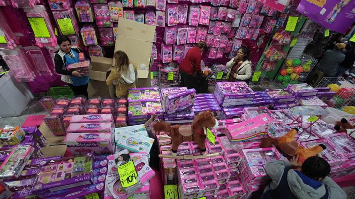 Imagen de una tienda de juguetes Imagen de una tienda de juguetes