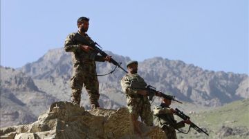 Soldados en Afganistán