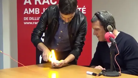 Antonio Banderas con El Mago Pop, en La Gran Ilusión Antonio Banderas con El Mago Pop, en La Gran Ilusión