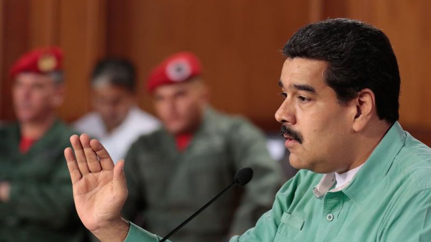 El jefe de Estado de Venezuela, Nicol&aacute;s Maduro