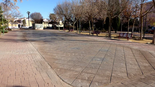 La fuente de suelo es una de las zonas clausuradas preventivamente por el brote de legionela La fuente de suelo es una de las zonas clausuradas preventivamente por el brote de legionela