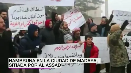 La hambruna se expande en Madaya, ciudad siria sitiada por Al Assad La hambruna se expande en Madaya, ciudad siria sitiada por Al Assad