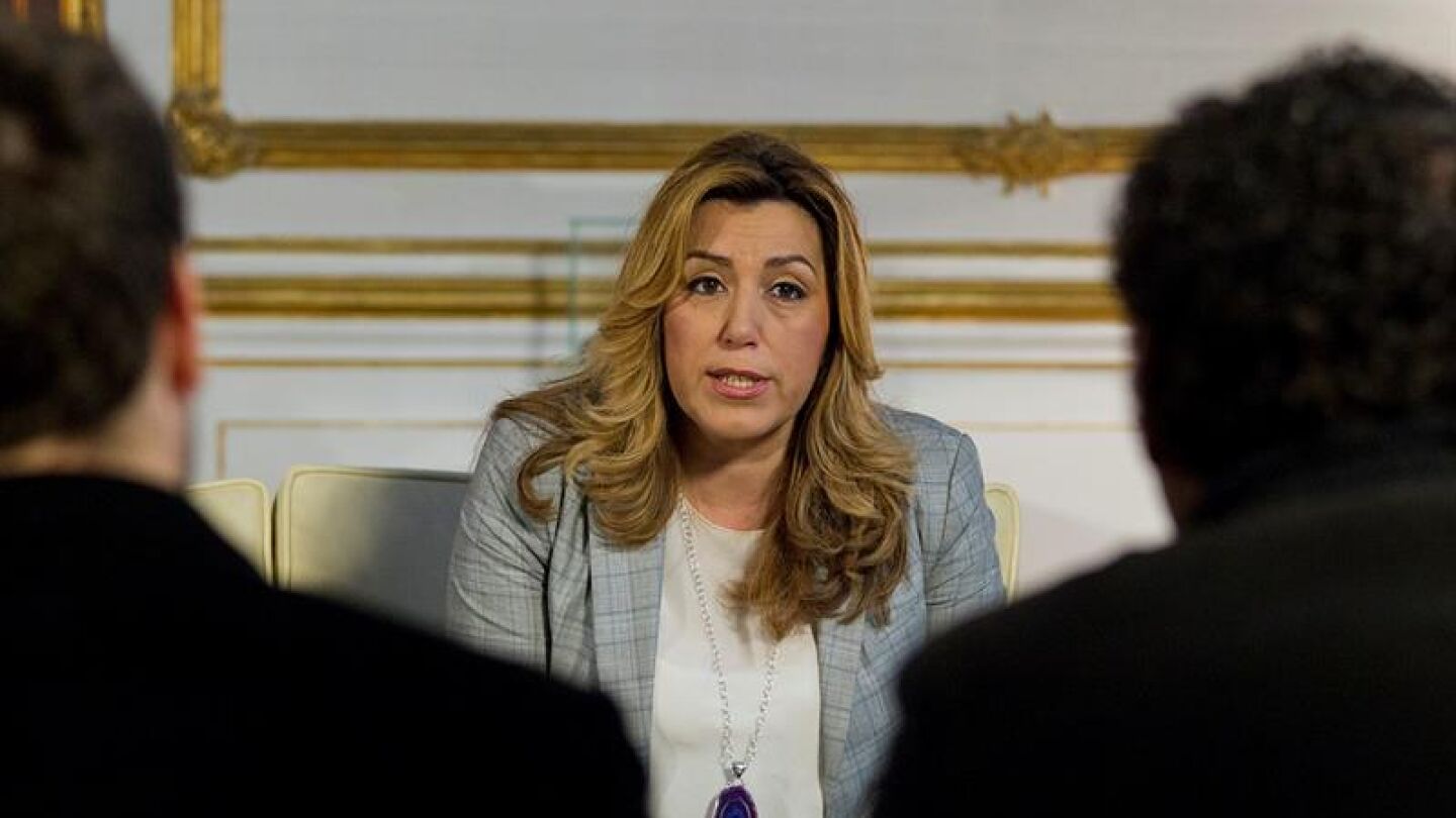 La presidenta de la Junta de Andaluc&iacute;a, Susana D&iacute;az
