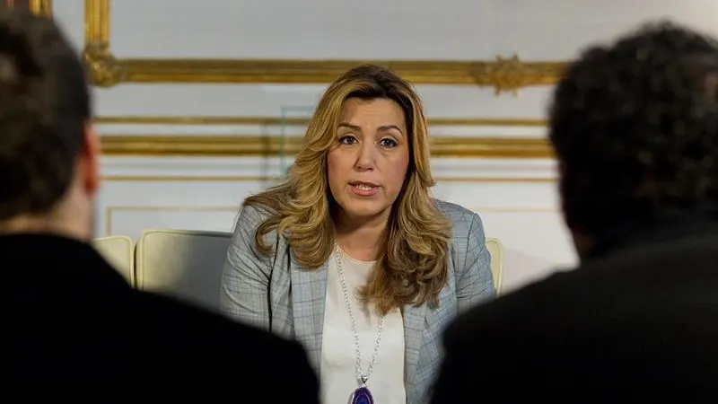 La presidenta de la Junta de Andalucía, Susana Díaz