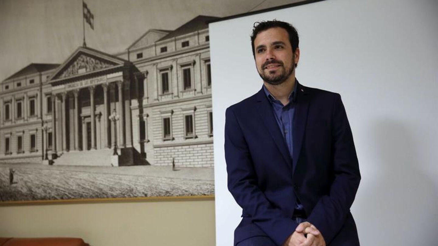 Alberto Garz&oacute;n en la C&aacute;mara Baja