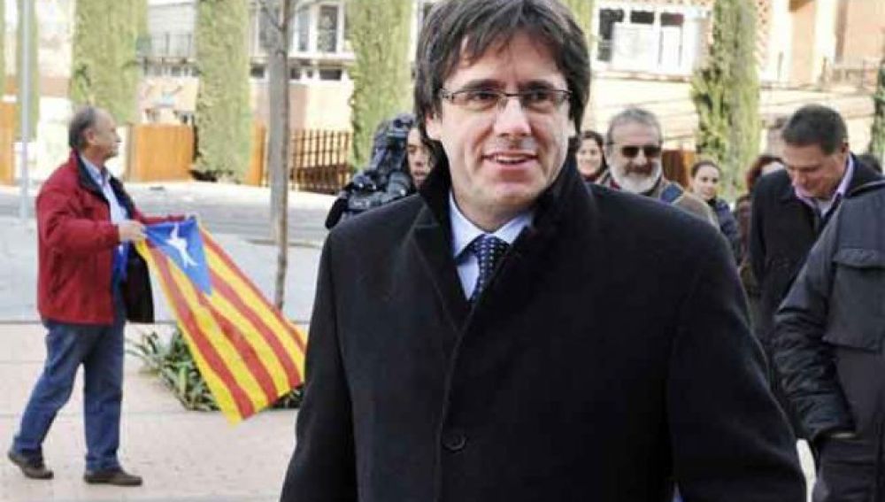 El alcalde de Girona, Carles Puigdemont