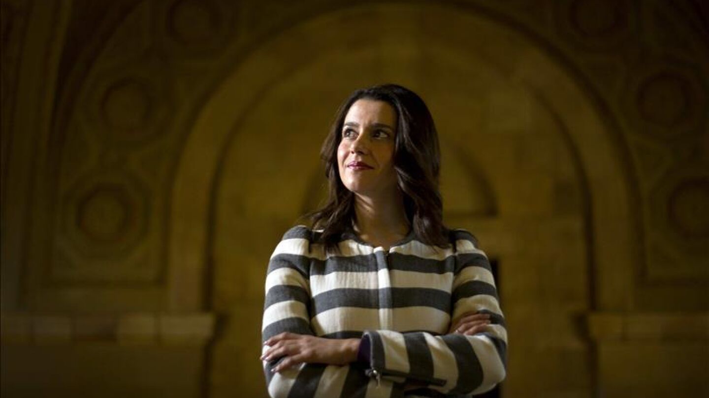La portavoz de Ciudadanos en el Parlament, In&eacute;s Arrimadas