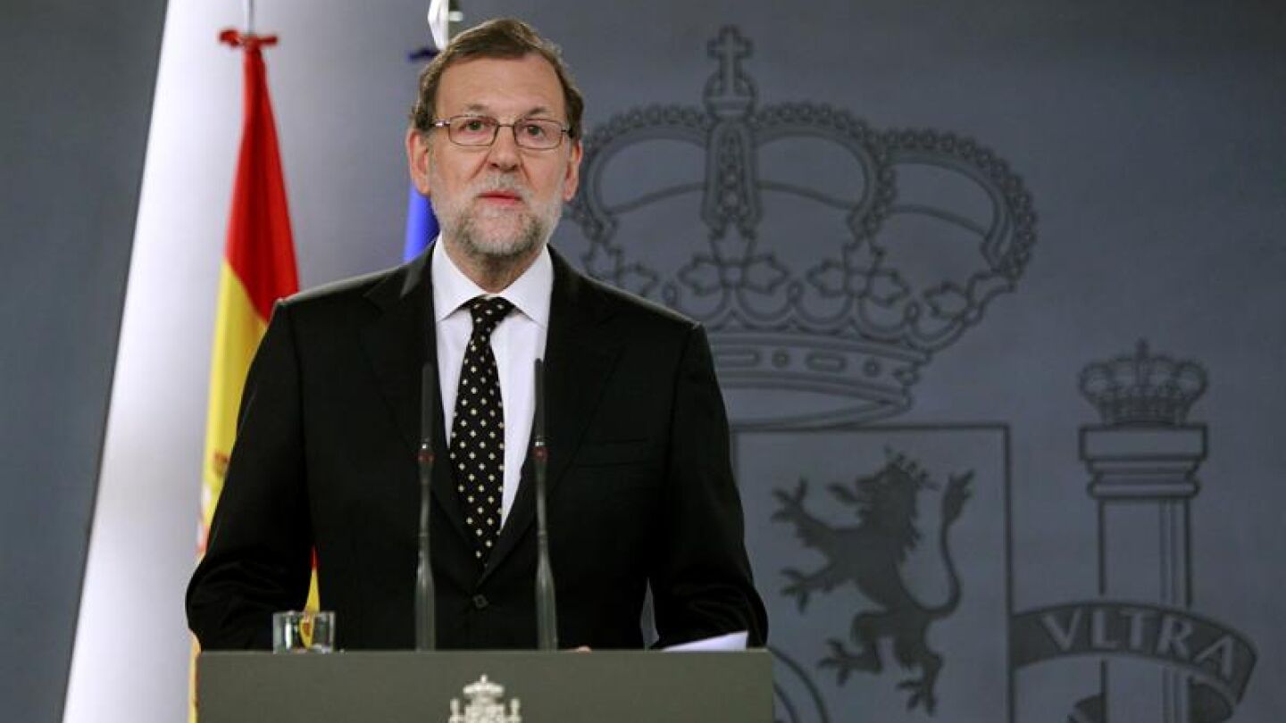 El presidente del Gobierno en funciones, Mariano Rajoy