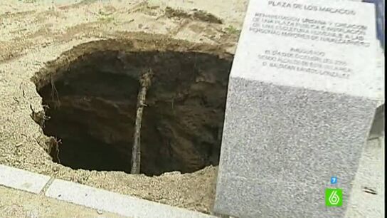 Navalcarnero sufre su sexto derrumbe en las cuevas ilegales