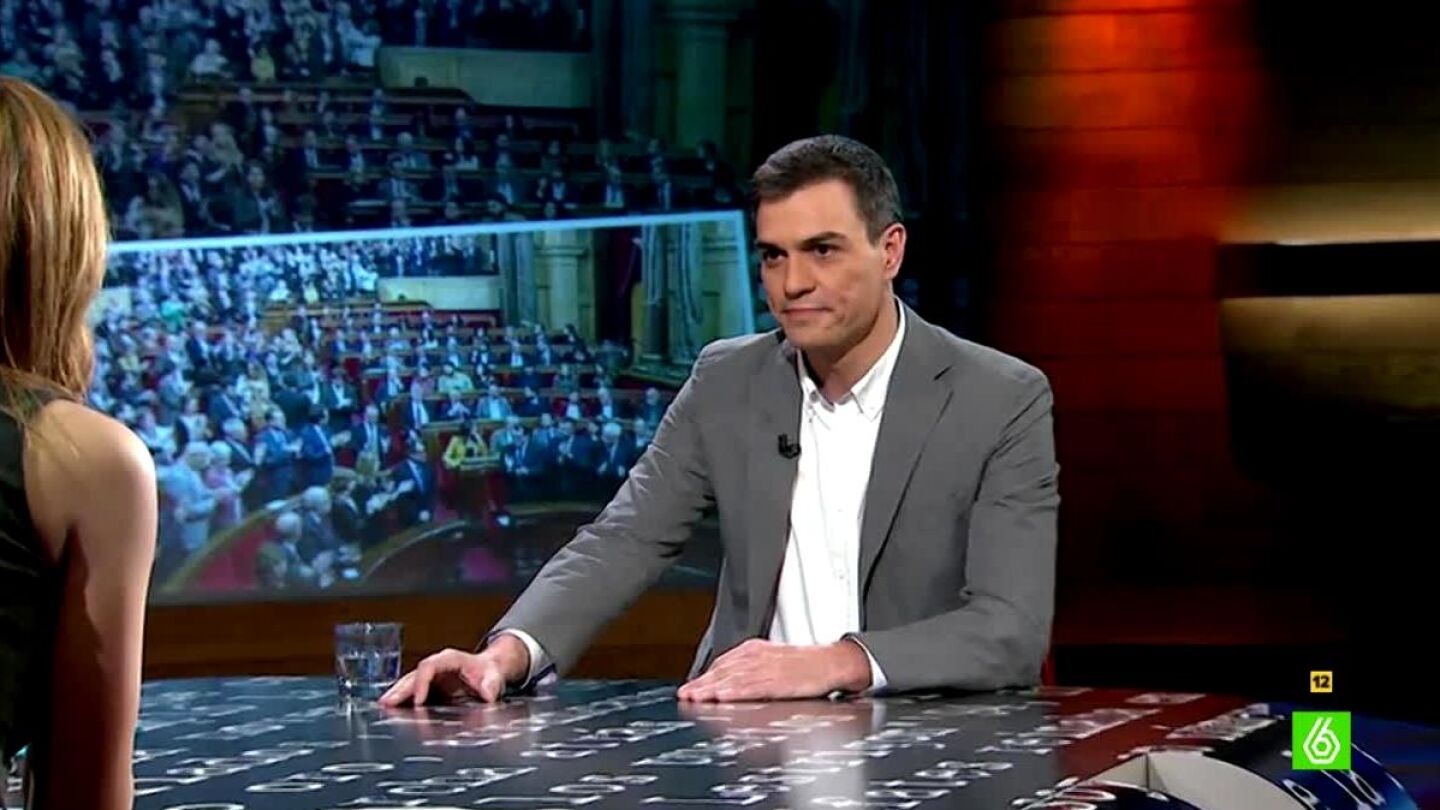 Pedro S&aacute;nchez habla sobre ERC