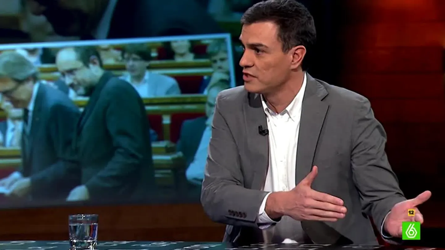 Pedro Sánchez en el Intermedio Pedro Sánchez en el Intermedio